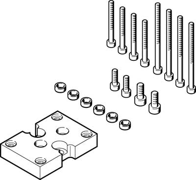 kit d'adaptation DHAA-G-G6-16-B8-25