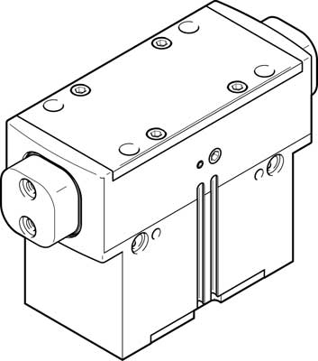 pince à serrage parallèle HGPD-63-A-G1