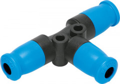 Raccord click en T NPKA-T-Q6-E-P10
