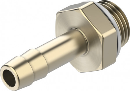 N-1/8-P-6-MS Raccord cannelé