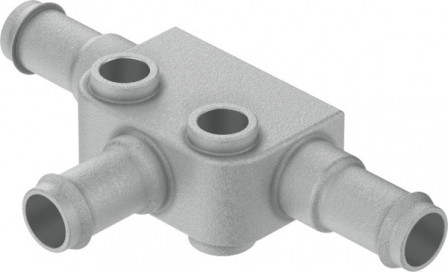 FCN-3-PK-6 Raccord cannelé en T