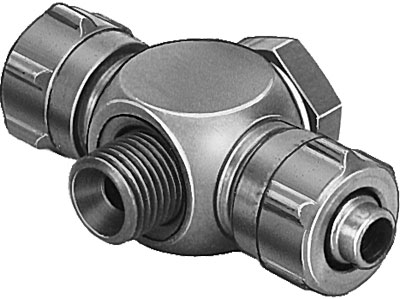 raccord rapide en T TCK-M5-PK-4