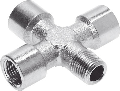 raccord en X NPFC-X-R12-3G12-MFFF