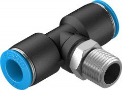 QST-1/4-10 Raccord enfichable en T