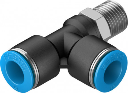 QSTL-1/4-10 Raccord enfichable en T