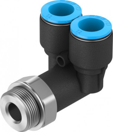 QSYL-G3/8-8 Raccord banjo Y