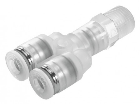 NPQP-Y-R38-Q10-FD-P10 Raccord banjo Y