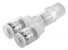 NPQP-Y-R18-Q4-FD-P10 Raccord banjo Y