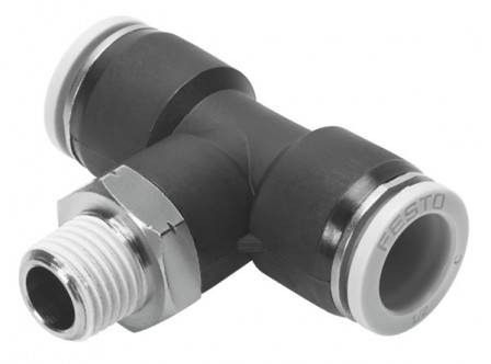 QBT-1/8-1/4-U Raccord enfichable en T