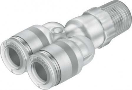 NPQP-Y-R14-Q8-FD-P10 Raccord banjo Y