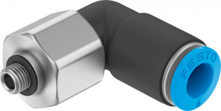 QSRL-M5-4 Raccord coudé tournant