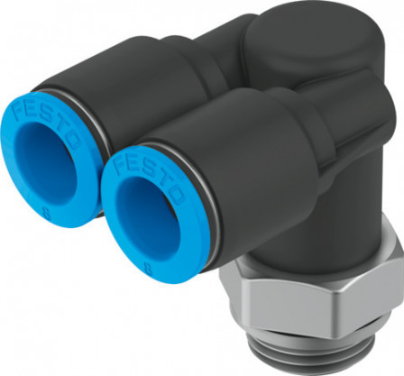 QSYL-G1/4-8 Raccord banjo Y