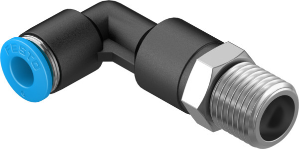 QSLL-1/4-6 Raccord coudé long