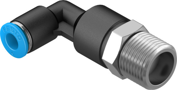 QSLL-3/8-6 Raccord coudé long