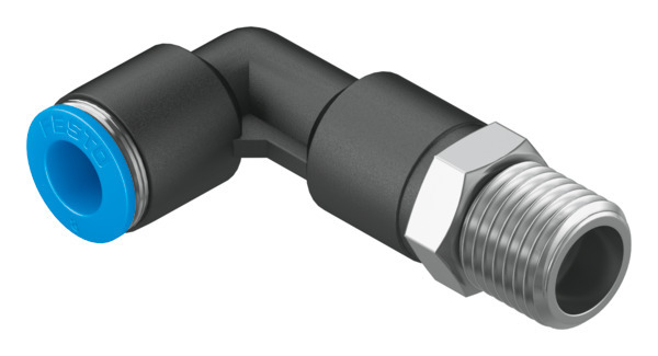 QSLL-1/4-8 Raccord coudé long