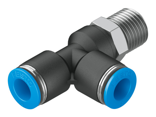 QSTL-1/4-8 Raccord enfichable en T