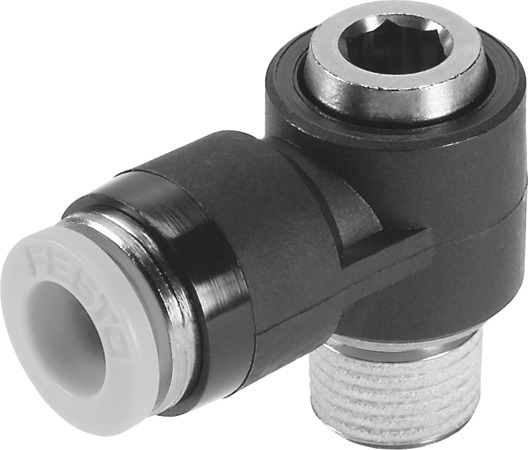 QSLV-3/8-3/8-I-U Raccord coudé