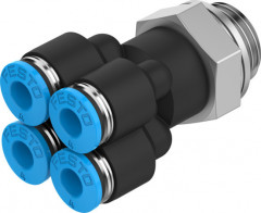 QSQ-G1/8-4 Raccord banjo multiple