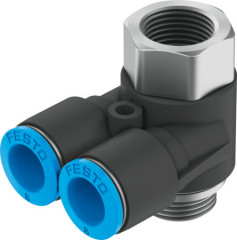 QSYTF-G1/8-6 Raccord banjo multiple