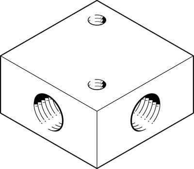 bloc de distribution FR-4-1/4