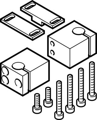 support de capteur DASI-B12-40-S8