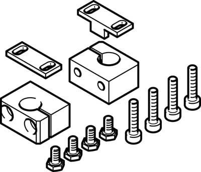 support de capteur DASI-B13-40-S8