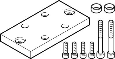 kit d'adaptation DHAA-D-E2-40-Q11-40
