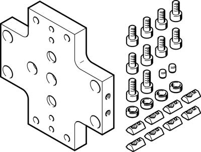 kit de fixation croisée HMVK-DL25-DL18/25