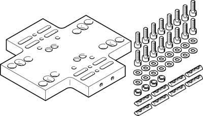 kit de fixation croisée HMVK-DL32/40-DLA18-32