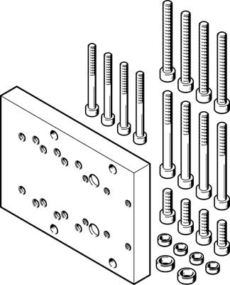 kit d'adaptation DHAA-D-L-40-G7-25