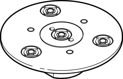 ventouse de Bernoulli OGGB-100-G18-2-Q