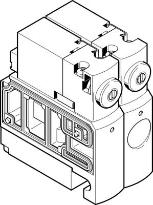 électrodistributeur CPVSC1-M1H-J-P-Q3