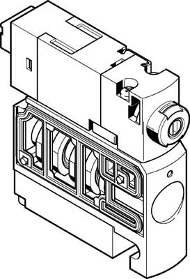 électrodistributeur CPVSC1-M1LH-K-H-Q4C