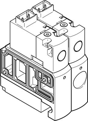 électrodistributeur CPVSC1-M5H-J-T-M5
