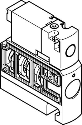 électrodistributeur CPVSC1-M1HT-D-T-Q4C