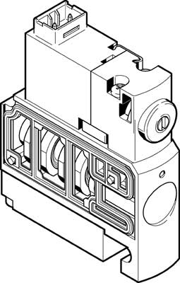 électrodistributeur CPVSC1-M1HT-J-T-Q4