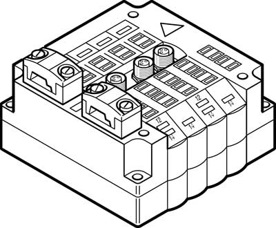 interface électrique CPV14-GE-ASI-4E3A-ZM8
