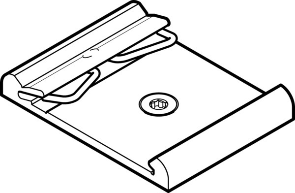 CAFM-F1-H Fixation pour rail