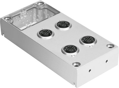bloc de raccordement CPX-M-AB-4-M12X2-5POL-T