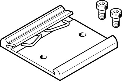 fixation pour rail CAFM-D3-H