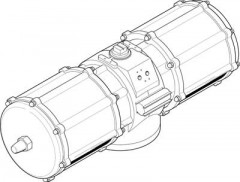 vérin oscillant DAPS-4000-090-RS3-F25