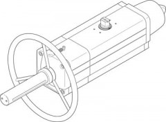 vérin oscillant DAPS-0180-090-RS3-F0710-MW
