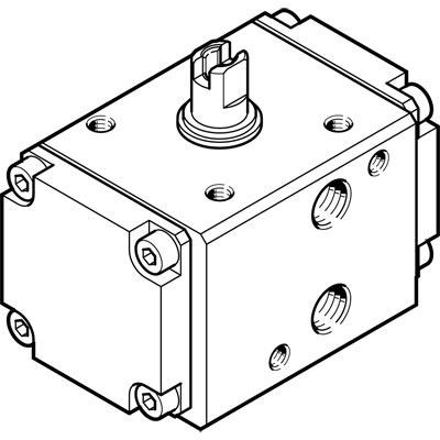 vérin oscillant DAPS-0008-090-R-F03