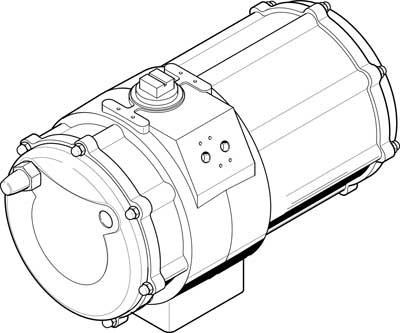 vérin oscillant DAPS-2880-090-R-F16