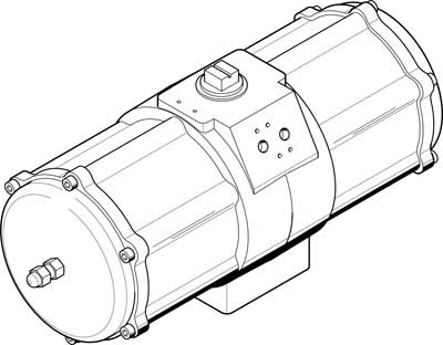 vérin oscillant DAPS-3840-090-R-F16