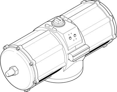 vérin oscillant DAPS-5760-090-R-F25