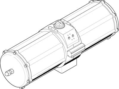 vérin oscillant DAPS-2880-090-RS2-F16