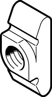 ABAN-1M4-5 Écrou pour rainure