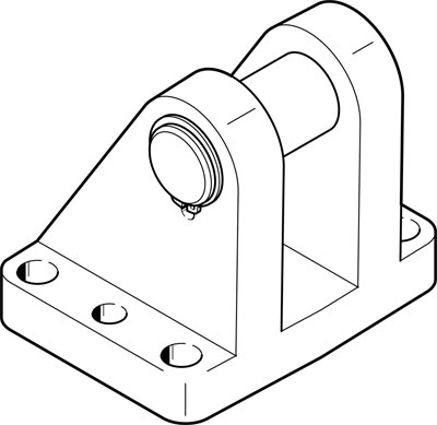 chape de pied LBG-125