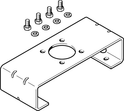 adaptateur de montage DARQ-K-X1-A2-F05-30-R1